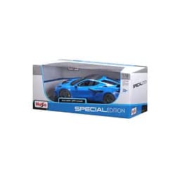Машинка іграшкова Maisto 2025 Corvette ZR1 Coupe, масштаб 1:18 (31475 blue.met) - мініатюра 8
