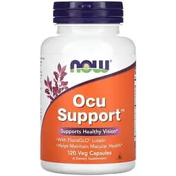Натуральна добавка Now Ocu Support 120 вегакапсул