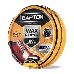 Віск для взуття Barton з аплікатором безбарвний 75 мл (BR20465)