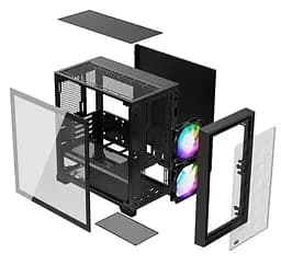 Корпус PcCooler PсCOOLER CPS (C3D310 BK ARGB) Без БП - мініатюра 9