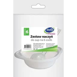 Набор одноразовой посуды Stella для первых блюд 6 персон