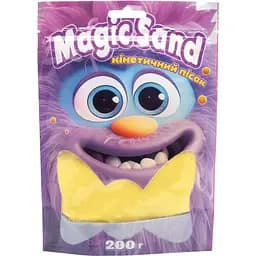 Кинетический песок Strateg Magic sand желтый 200 г (39401-5)