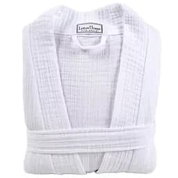 Халат Lotus Home Motty белый S/M (svt-2000022284479)