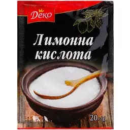 Лимонна кислота Деко 20 г
