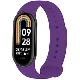 Ремінець для фітнес-браслета Lemfo для Xiaomi Mi Band 8 і 9 фіолетовий