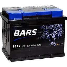 Акумулятор Bars 60Ah (+/-) 530EN 242x175x190 мм