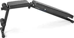 Складана регульована лава для тренувань Gymtek XL400 з еспандерами для дому - мініатюра 4
