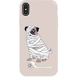 Чохол-накладка Toto Pure TPU 2 mm Print Case Apple iPhone XS Max #15 Dog Mumiya Stone