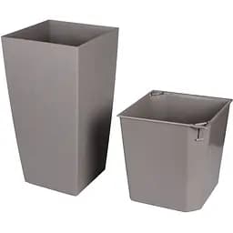 Вазон Plastkon Eliot Stone 25x46 см сірий - мініатюра 2