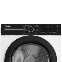 Whirlpool Сушильна машина Whirlpool тепловий насос, 7кг, A+++, 54,3см, дисплей, інвертор, люк чорний, білий - мініатюра 3