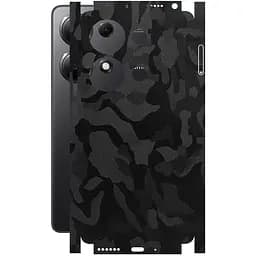 Захисна плівка StatusSKIN для Xiaomi Redmi Note 13 Pro 4G Корпус Вініл Камуфляж чорний