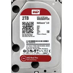 Жесткий диск Western Digital 3,5 2Tb Red Pro NAS (WD2002FFSX)