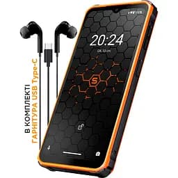 Смартфон Sigma mobile X-treme PQ56 6/128Gb UA-UCRF Black-Orange [101992] - мініатюра 7