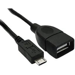 OTG кабель microUSB-USB (прямий)