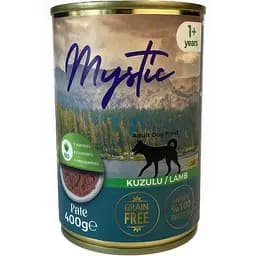 Вологий корм Mystic паштет для дорослих собак з ягням 400 г.