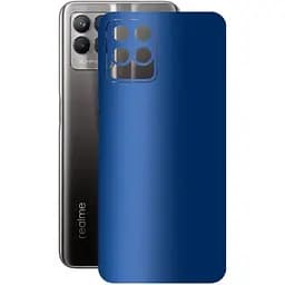 Захисна плівка StatusSKIN для Realme 8i 2021 Корпус Вініл Синій матовий
