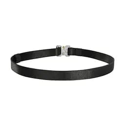 Ремінь жіночий Tatonka Quick Release Stretch Belt 25 мм Чорний-Сірий - мініатюра 2