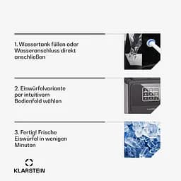 Льодогенератор Klarstein ArcticBlend 3-в-1 (10046192) - мініатюра 4