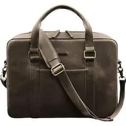 Сумка для ноутбука та документів BlankNote Crazy Horse Шкіряна коричнева