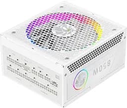 Блок живлення GameMax RGB PRO 850G 850W ATX 3.1 80+ Gold White (RGB PRO 850G WH)