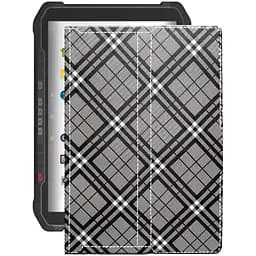 Чехол StatusCASE из экокожи для планшета Speedata SD100 Orion Клеточки