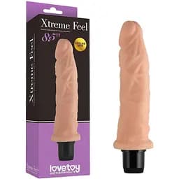 Реалистичный вибратор Lovetoy Real Feel 19.8 см телесный