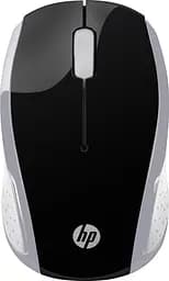 Комп'ютерна мишка бездротова HP 200 Pike Silver Wireless Mouse 3 кн. 1000 dpi чорно-срібляста (2HU84AA) - мініатюра 3