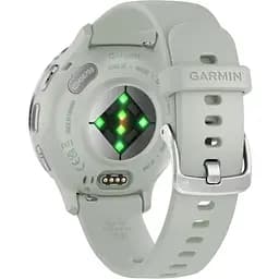Смарт-годинник Garmin Venu 3S Silver S. Steel Bezel w. Sage Gray Case and S. Band (010-02785-01) - мініатюра 7