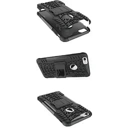 Чохол-накладка Toto Dazzle Kickstand 2 in 1 Case Apple iPhone 6/6s Black - мініатюра 2