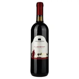Вино Donelli Villa Rossa Cabernet Кosher червоне напівсухе 0.75 л 