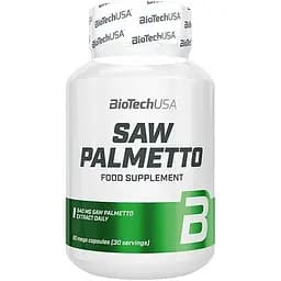 Натуральная добавка BioTech Saw Palmetto, 60 капсул
