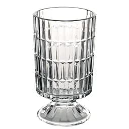 Ваза Viva Agatha на ножке прозрачная 18 см (B150083)