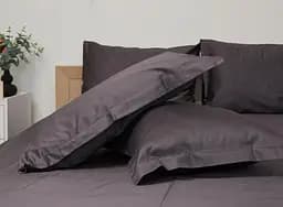Набір наволочок Moon&Star Satin Premium Rain Cloud 40х60 см 2 шт - мініатюра 4
