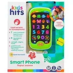 Телефончик музичний розвиваючий Kids Hits Smart phone - 1 (1919451248) - мініатюра 2