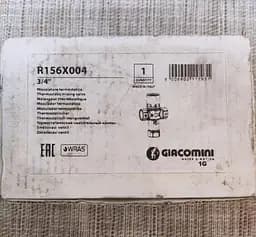 Клапан Giacomini R156X004 тиходовий термостатичний змішувальний 3/4" 30412 - мініатюра 6