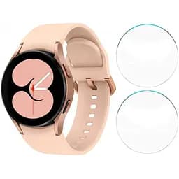 Захисне скло Watchbands для Samsung Galaxy Watch 4 40mm Gold 2шт (WB000440GOLD-2)