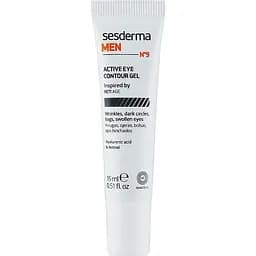 Гель для повік Sesderma Laboratories Men Eye Contour Gel 15 мл - мініатюра 2