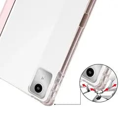 Чохол-книжка BeCover Soft Edge з кріпленням для стілусу для Lenovo Tab M11 -2024 TB-TB330FU/Xiaoxin Pad 11 -2024 11" Pink (712543) - мініатюра 3