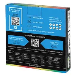 Вентилятор Arctic P12 PWM PST A-RGB Black (ACFAN00231A) Б/в - мініатюра 5