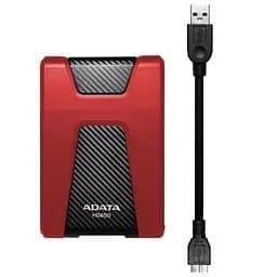Зовнішній жорсткий диск 2.5 2TB ADATA (AHD650-2TU31-CRD) - мініатюра 4