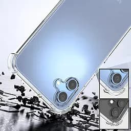 Чохол до мобільного телефона BeCover Anti-Shock Samsung Galaxy A07 SM-A075 Clear (713687) - мініатюра 3