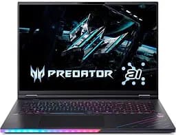 Acer Predator Helios 18 Al PH18-73-962W (NH.U1RAA.001 + Bag) Abyssal Black (18/IPS/3840x2400/120Hz/Ultra 9-275HX/64GB RAM/2TB SSD/RTX 5090)