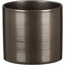 Кашпо для цветов Scheurich Inspiration 28" бронзовое