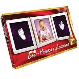 Набір для творчості Відбиток ніжка та долоня, Danko Toys, БНЛ-01