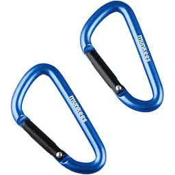 Брелок-карабін Munkees 3205 D 5х50 мм пара Dark Blue (1012-3205-DB)