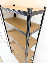 Стелаж 4P StrongShelf 180X60X30см Чорний, навантаження 150кг/полицю - мініатюра 9