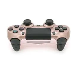 Геймпад джойстик Doubleshock Wireless PS4 Double Motor Vibration DualShock 4 Rose-Gold - мініатюра 2
