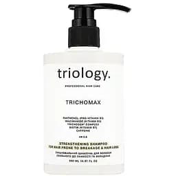 Шампунь для волосся Triology. Trichomax зміцнювальний для схильного до ламкості та випадіння волосся 500 мл
