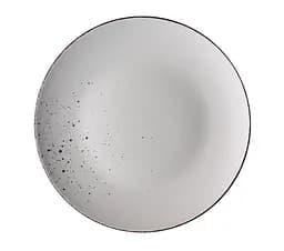 Тарелка десертная Ardesto Lucca Illusion blue, 19 см, серый (AR2919BMC)