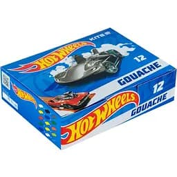 Фарби гуаш Kite Hot Wheels 12 кольорів (HW23-063)